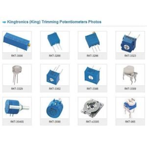 Trimpot 102 R1K R 1 K Ohm Potensio Variable Resistor VR Trimmer RM - Image 2