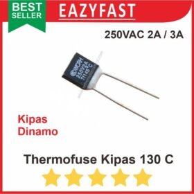 Thermofuse Kotak Kipas 130 C 130C 2A 3A 2 3 A Thermal Thermo Fuse