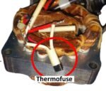Thermofuse Kotak Kipas 130 C 130C 2A 3A 2 3 A Thermal Thermo Fuse - Image 2