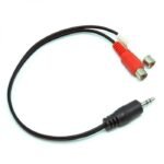 Kabel Jack Audio Aux 3.5mm Male to RCA Female Extender Extension Cable - Image 2