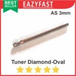 Mata Tuner Mini Oval 3mm Grafir Engraver Ukir Engraving Engrave Diamond
