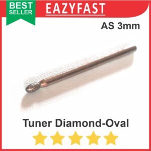 Mata Tuner Mini Oval 3mm Grafir Engraver Ukir Engraving Engrave Diamond