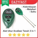 Soil Meter 3 in 1 Analyzer Alat Ukur Tanah PH Moisture Kelembaban
