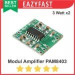 Modul Ampli Mini PAM8403 PAM 8403 2x 3W 3 Watt Amplifier Class D Stereo HiFi Module