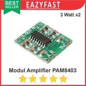 Modul Ampli Mini PAM8403 PAM 8403 2x 3W 3 Watt Amplifier Class D Stereo HiFi Module