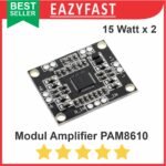 Modul Ampli Mini PAM8610 PAM 8610 2x 15W 15 Watt Amplifier Class D Stereo HiFi Module