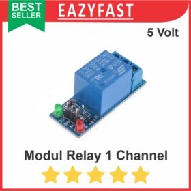 Modul Relay Switch 1 Ch Channel 1Ch 5V 5 Volt Low Level SPDT ESP Arduino Compatible Opto Isolated Module