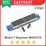 Modul 8 Digit LED Display 7 Seven Segment 7S Driver MAX7219 Max 7219 ESP Arduino Compatible Module