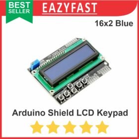 Modul LCD Display 1602 16x2 Keypad Push Button Shield Arduino Compatible