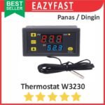 Modul Thermostat Digital W3230 AC 220V 220 V Volt Controller Otomatis Suhu Panas Dingin W 3230 PV SV
