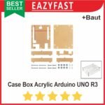 Casing Box Kotak Akrilik Acrylic Case Arduino Uno R3 Compatible