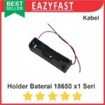 Case Kotak Rumah Tempat Dudukan Baterai 18650 Isi 1 Port x1 1x Seri Kabel Casing Battery Holder