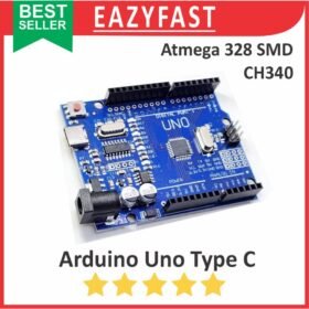 Arduino Uno R3 Compatible USB Type C Atmega 328 SMD CH340 Atmega328