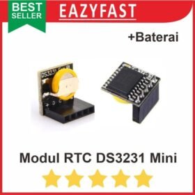Modul Clock RTC DS3231 Mini I2C Plus Baterai Jam ESP Arduino Raspberry Compatible Module