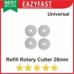 Refill Isi Mata Rotary Cutter Kecil 28mm Kater Kulit Vinyl Roda Putar