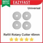 Refill Isi Mata Rotary Cutter Besar 45mm Kater Kulit Vinyl Roda Putar - Image 4