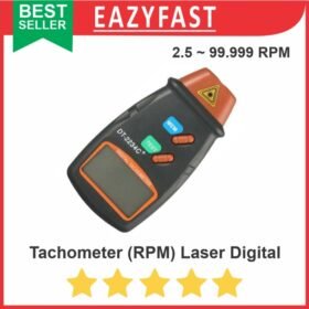 Tachometer Digital Alat Ukur RPM Meter Laser Rotation Speed