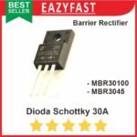 Dioda Schottky 30A MBR3045 MBR30100 30 A Barrier Rectifier Diode D