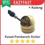 Solder Tip Cleaner Sikat Kawat Tembaga Pembersih Mata Solder + Wadah