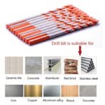 Mata Bor Tembok Beton Impact Drill Bit Diamond Set 6mm 8mm 10mm 12mm - Image 3