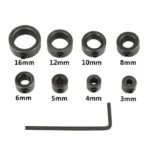 Stopper Mata Bor Drill Collar Stop Ring Set 8 Pcs 3-16mm Depth Positio - Image 3