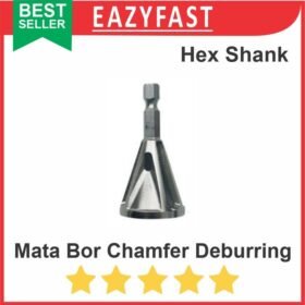 Mata Bor Chamfer Deburring Tools Drill Baut Rusak Champer Hex Shank