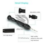 Alat Bor Mini Manual Drill Twist Set 10 Mata Bor HSS Bit Kayu Plastik - Image 3