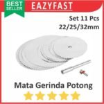 Mata Gerinda Mini Circular Saw HSS Set 11 Pcs Grinder Kayu Plastik