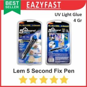 Lem UV Pulpen Ajaib Magic 5 Second Fix Pen Power Super Glue 5 Detik