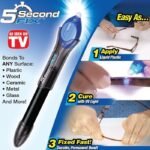 Lem UV Pulpen Ajaib Magic 5 Second Fix Pen Power Super Glue 5 Detik - Image 2