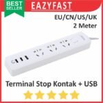 Terminal Kabel Listrik 3 Port USB  Colokan Cabang Stop Kontak Saklar