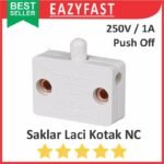 Saklar Lampu Pintu Lemari Laci Sliding Kulkas Switch NC Tekan Push Off