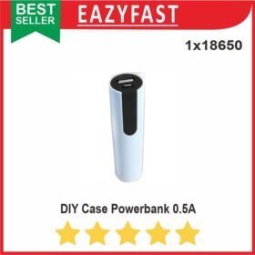 DIY Powerbank Power Bank PB 1x 18650 Baterai Kotak Box Case 0.5A