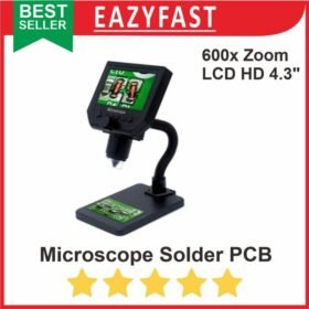 Microscope Digital 600x HD LCD Solder PCB Soldering Teknisi Service HP