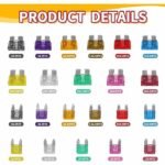 Fuse Blade Set 300 Pcs Sekring Tancap Motor Mobil Kecil Mini Kit Paket - Image 2