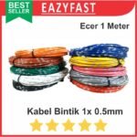 Kabel Bintik 1x 0.5mm Serabut Tunggal Warna 1 x 0.5 0,5 mm Motor Mobil