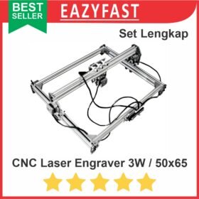 Mesin CNC Laser 3W Engraver Engraving Cutting Ukir Kayu Kulit 3000mw