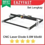 Mesin CNC Laser Engraver Engraving Cutting Ukir Kayu Kulit 500mw 65x50