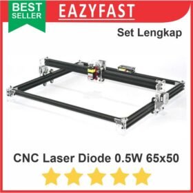 Mesin CNC Laser Engraver Engraving Cutting Ukir Kayu Kulit 500mw 65x50