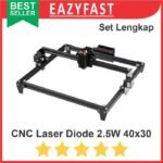 Mesin CNC Laser Engraver Engraving Cutting Ukir Kayu Kulit 2500mw 2.5W
