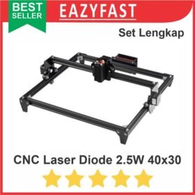 Mesin CNC Laser Engraver Engraving Cutting Ukir Kayu Kulit 2500mw 2.5W