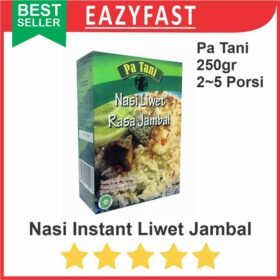 Nasi Instan Instant Makanan Cepat Liwet Jambal 250 gr 2 - 5 Porsi