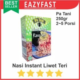 Makanan Nasi Instant Cepat Saji Liwet Bumbu Rasa Ikan Teri 250gr 2 - 5 Porsi