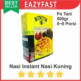 Nasi Instan Instant Makanan Cepat Liwet Nasi Kuning 500 gr 5 - 8 Porsi