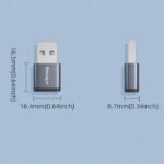 Adapter Kabel USB type C to A Male 3.0 OTG 20W Charge Charging Data Cable Converter Adaptor - Image 2