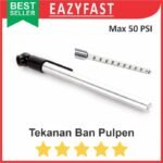 Tire Pressure Pen Alat Cek Ukur Tekanan Angin Ban Pulpen Motor Mobil
