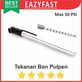 Tire Pressure Pen Alat Cek Ukur Tekanan Angin Ban Pulpen Motor Mobil