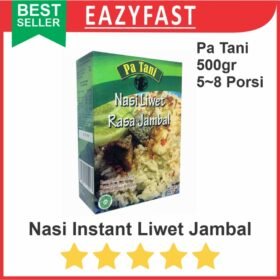 Nasi Instan Instant Makanan Cepat Rasa Liwet Jambal 500 gr 5 - 8 Porsi