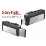 Flashdisk Sandisk 128GB 128 GB Dual OTG Type C USB 3 FD Flash Disk - Image 2