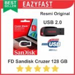 Flashdisk Sandisk Cruzer 128GB 128 GB USB 2.0 FD Flash DIsk Drive Ori